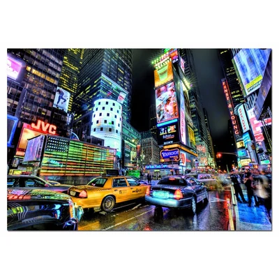 Educa 15525 - HDR - Time Square - New York - 1000 db-os puzzle