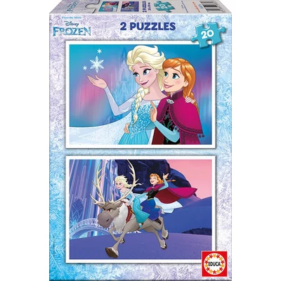 Educa 16847 - Jégvarázs - 2 x 20 db-os puzzle