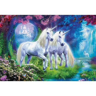 Educa 17648 - Unikornisok az erdőben - 500 db-os puzzle