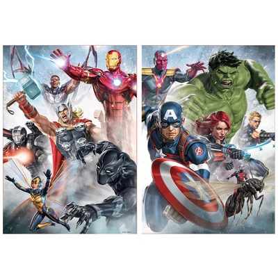 Educa 17994 - Avengers - Bosszúállók - 2 x 500 db-os puzzle