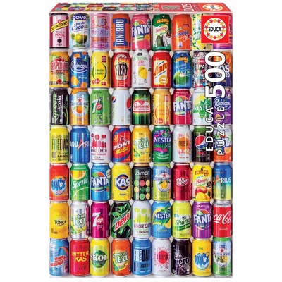 Educa 18447 - Üdítők - 500 db-os puzzle