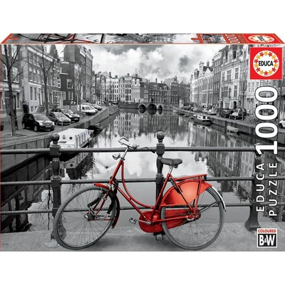 Educa 14846 - Black &amp;amp; White - Amszterdam - 1000 db-os puzzle