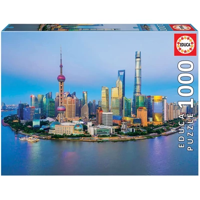 Educa - 1000 db-os puzzle - Shanghai (19254)