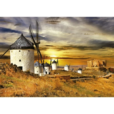 Educa 19618 - Szélmalmok, Consuegra - 1500 db-os puzzle