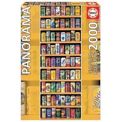 Educa 11053 - Panoráma puzzle - Dobozok - 2000 db-os puzzle