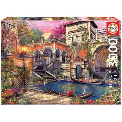 Educa 16320 - Velencei románc - 3000 db-os puzzle