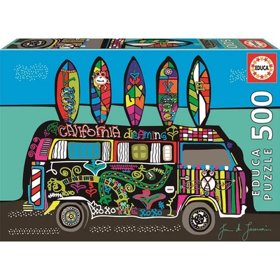 Educa 19246 Kaliforniai álom - 500 db-os puzzle