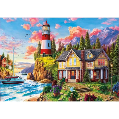 Educa 18507 - Világítótorony az óceán mellett - 3000 db-os puzzle