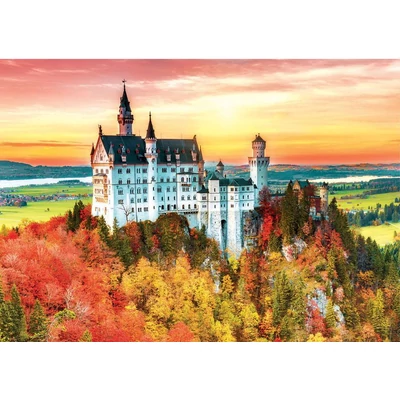 Educa 19042 - Neuschwanstein ősszel - 1500 db-os puzzle
