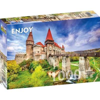 Enjoy Puzzle - 1053 - The Corvin's Castle, Hunedoara - 1000 db-os puzzle