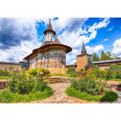 Enjoy Puzzle - 1059 - Sucevita Monastery, Suceava - 1000 db-os puzzle