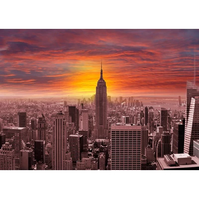 Enjoy Puzzle - 1068 - Sunset Over New York Skyline - 1000 db-os puzzle