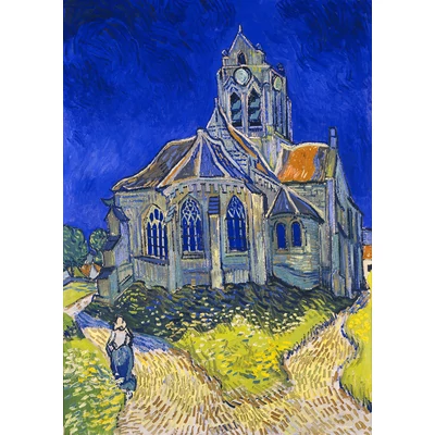 Enjoy Puzzle - 1152 - Vincent Van Gogh: The Church in Auvers-sur-Oise - 1000 db-os puzzle