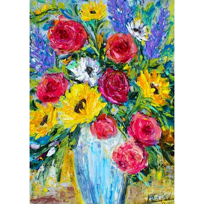 Enjoy Puzzle - 1425 - Forever Blooms - 1000 db-os puzzle