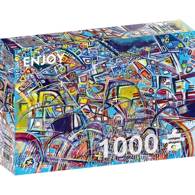 Enjoy Puzzle - 1668 - Curve Tensions - 1000 db-os puzzle