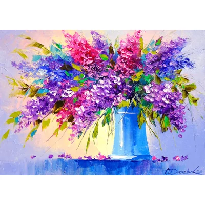 Enjoy Puzzle - 1696 - Bouquet of Lilacs in a Vase	1000	5949194016969 - 1000 db-os puzzle