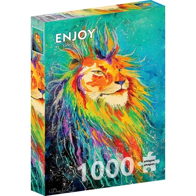 Enjoy Puzzle - 1826 - Rainbow Lion - 1000 db-os puzzle
