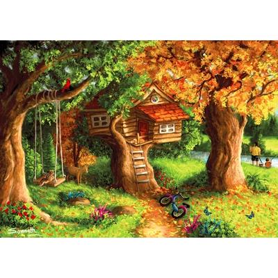 Enjoy Puzzle - 1934 - Tree House - 1000 db-os puzzle