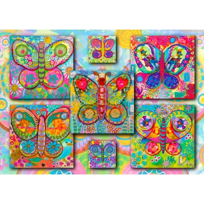 Enjoy Puzzle - 2044 - Butterflies - 1000 db-os puzzle