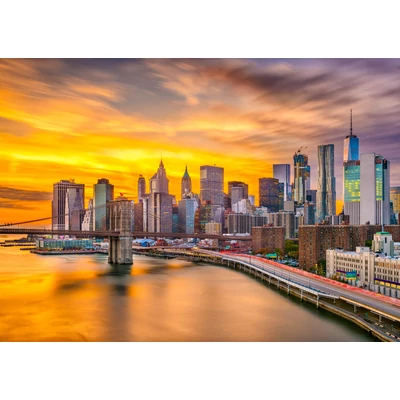 Enjoy Puzzle - 2081 - New York City Skyline at Dusk - 1000 db-os puzzle