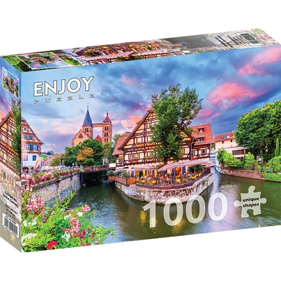 Enjoy Puzzle - 2094 - Esslingen am Neckar, Germany - 1000 db-os puzzle