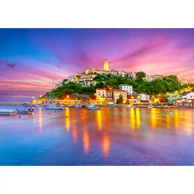 Enjoy Puzzle - 2096 - Vrbnik Village, Croatia - 1000 db-os puzzle