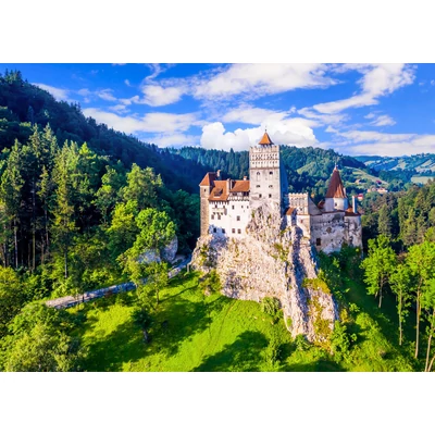 Enjoy Puzzle - 2100 - Bran Castle in Summer, Romania - 1000 db-os puzzle