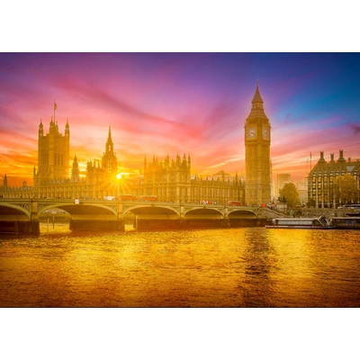 Enjoy Puzzle - 2101 - London on Fire - 1000 db-os puzzle