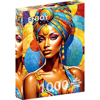 Enjoy Puzzle - 2139 - African Beauty - 1000 db-os puzzle