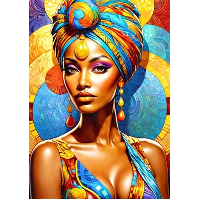 Enjoy Puzzle - 2139 - African Beauty - 1000 db-os puzzle