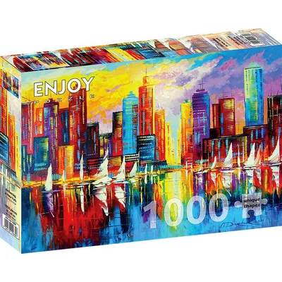 Enjoy Puzzle - 1684 - An Evening in New York - 1000 db-os puzzle