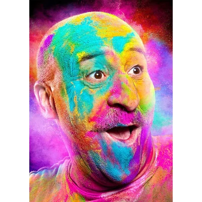 Enjoy Puzzle - 1377 - Bald Man Laughing - 1000 db-os puzzle