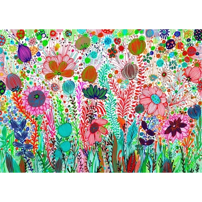 Enjoy Puzzle - 2004 - Blooming Wilderness - 1000 db-os puzzle