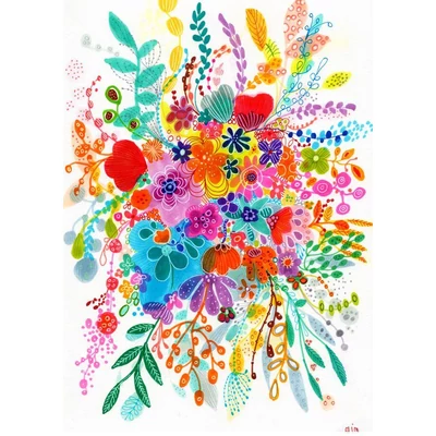 Enjoy 2411 - Bouquet Splash - 1000 db-os puzzle