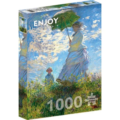 Enjoy Puzzle - 1215 - Claude Monet: Woman with a Parasol - 1000 db-os puzzle
