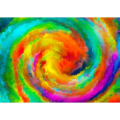 Enjoy Puzzle - 1236 - Colorful Gradient Swirl - 1000 db-os puzzle