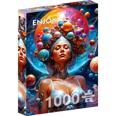 Enjoy Puzzle - 2142 - Cosmic Godess - 1000 db-os puzzle