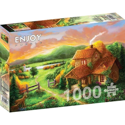 Enjoy Puzzle - 1928 - Cottage at Dusk - 1000 db-os puzzle