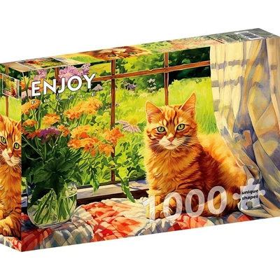 Enjoy 2306 - Country Kitchen Kitty - 1000 db-os puzzle