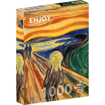 Enjoy Puzzle - 1392 - Edvard Munch: The Scream - 1000 db-os puzzle