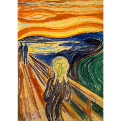 Enjoy Puzzle - 1392 - Edvard Munch: The Scream - 1000 db-os puzzle