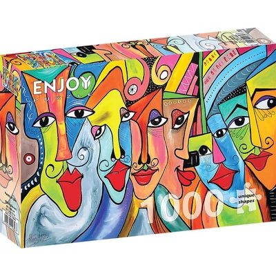 Enjoy Puzzle - 1856 - Faces of Life - 1000 db-os puzzle