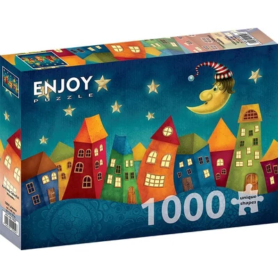 Enjoy Puzzle - 1952 - Fantasy Colorful Houses - 1000 db-os puzzle