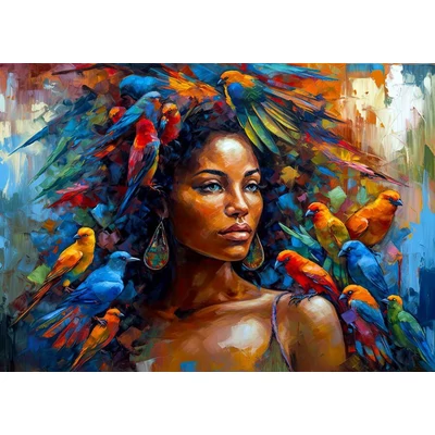Enjoy 2190 - Feathery Queen - 1000 db-os puzzle