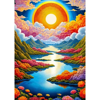 Enjoy 2361 - Flowing Sunrise - 1000 db-os puzzle