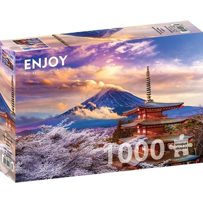 Enjoy 1368 - Fuji Mountain in Spring, Japan - 1000 db-os puzzle