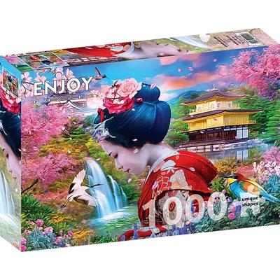 Enjoy Puzzle - 2191 - Geisha Garden - 1000 db-os puzzle