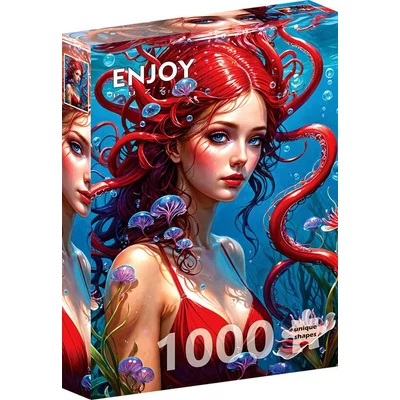 Enjoy Puzzle - 2141 - Ginger Mermaid - 1000 db-os puzzle