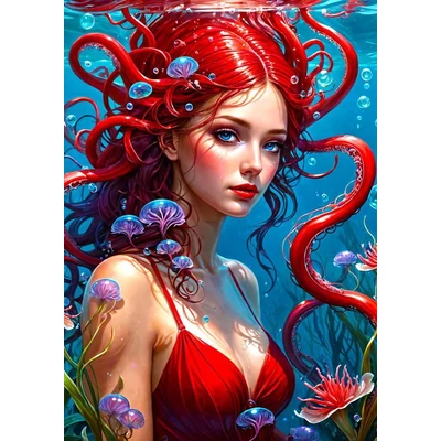 Enjoy Puzzle - 2141 - Ginger Mermaid - 1000 db-os puzzle