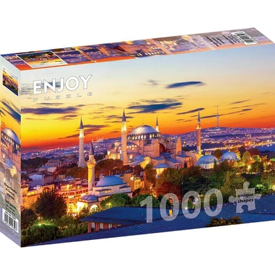 Enjoy 1359 - Hagia Sophia at Sunset, Istanbul - 1000 db-os puzzle
